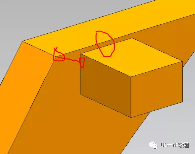 UG NX图文小练习—异形台架（扫掠或者沿引导线扫掠）的图8
